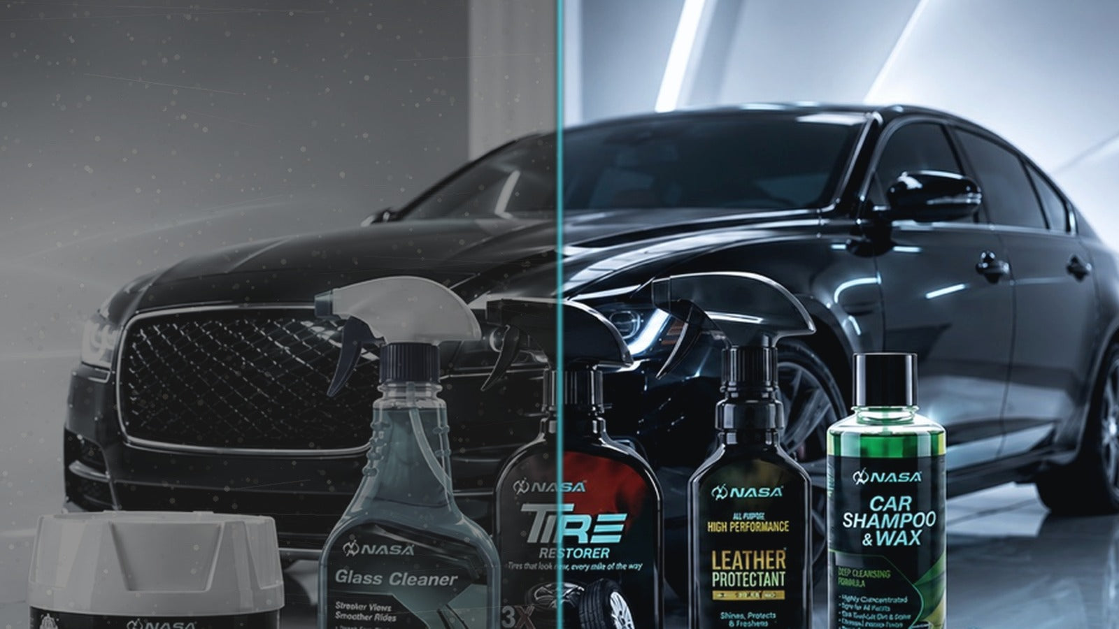 Exterior care before and after